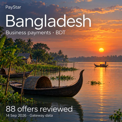 Bangladesh: a lush Bengal riverbank and wooden country boats with curved prows on broad calm water, 88 historical offers reviewed.