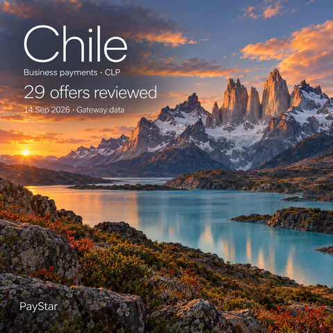 Chile: Chile's Patagonian landscape with the distinctive Torres del Paine granite towers and blue glacial lake, 29 historical offers reviewed.