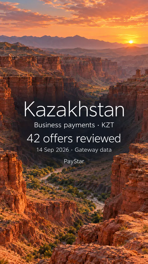 Kazakhstan: Kazakhstan's Charyn Canyon with broad red sandstone towers and a winding canyon floor, 42 historical offers reviewed.
