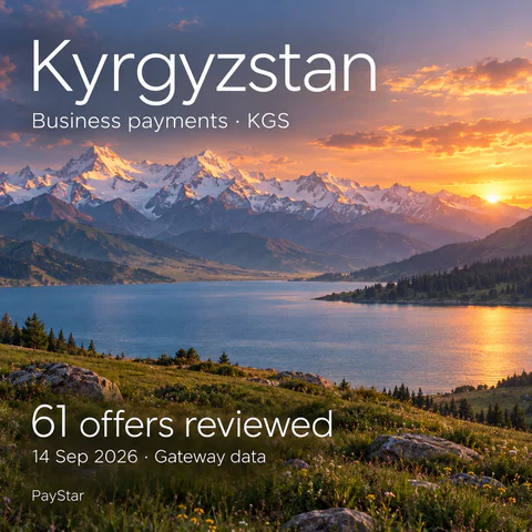 Kyrgyzstan: Kyrgyz alpine lake with broad Tian Shan snow ridges and a quiet grassy foreground, 61 historical offers reviewed.