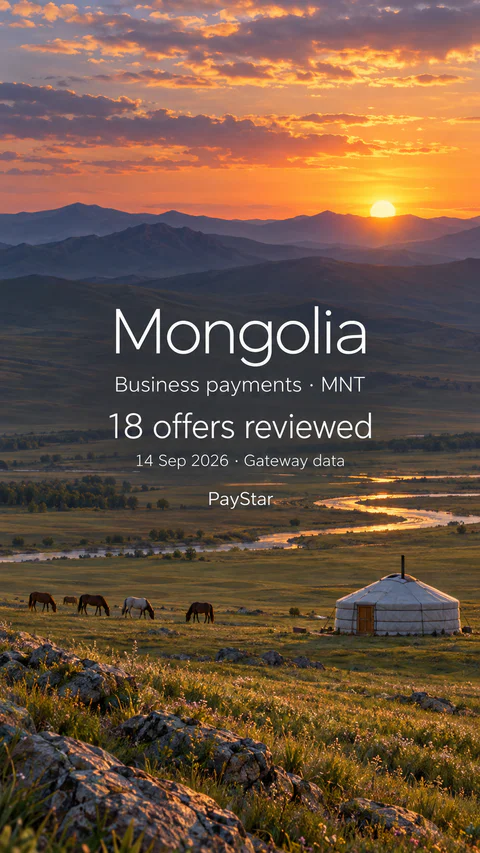 Mongolia: wide Mongolian rolling steppe with a small white round ger and distant soft mountain ridges, 18 historical offers reviewed.