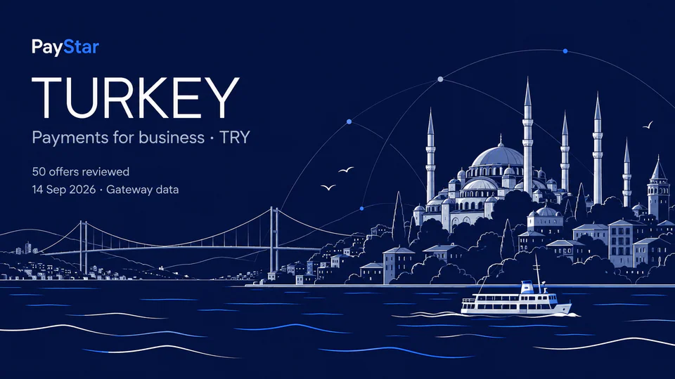 Turkey: 50 historical offers, TRY, snapshot 14 Sep 2026. Navy line-art editorial AI illustration.